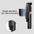 Jmary KT-219 6 Sections Extendable Selfie Stick Tripod Stand with Remote Control - Black